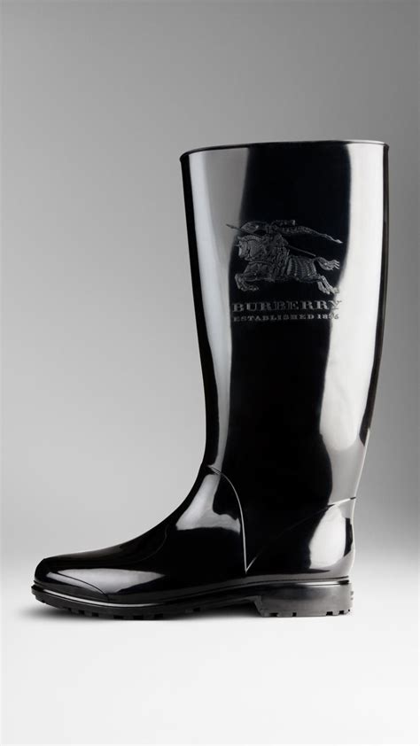 burberry equestrian knight rain boots|net a porter burberry rain boots.